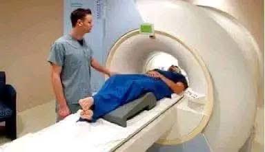 Abstract green light trails